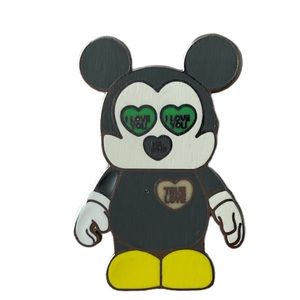 Disney Trading Pins Vinylmation Valentine ~ True Love Be Mine Mickey Mouse Pin